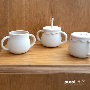 Copo 3 em 1 em silicone para bebé – PuroBebé
