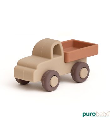 Carro e carrinha em silicone vermelho – PuroBebé